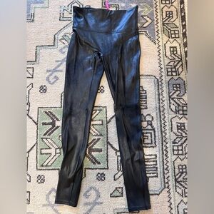 Spanx faux leather leggings